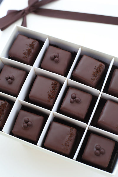 Chocolate & Espresso Petits Fours - Valerie Confections